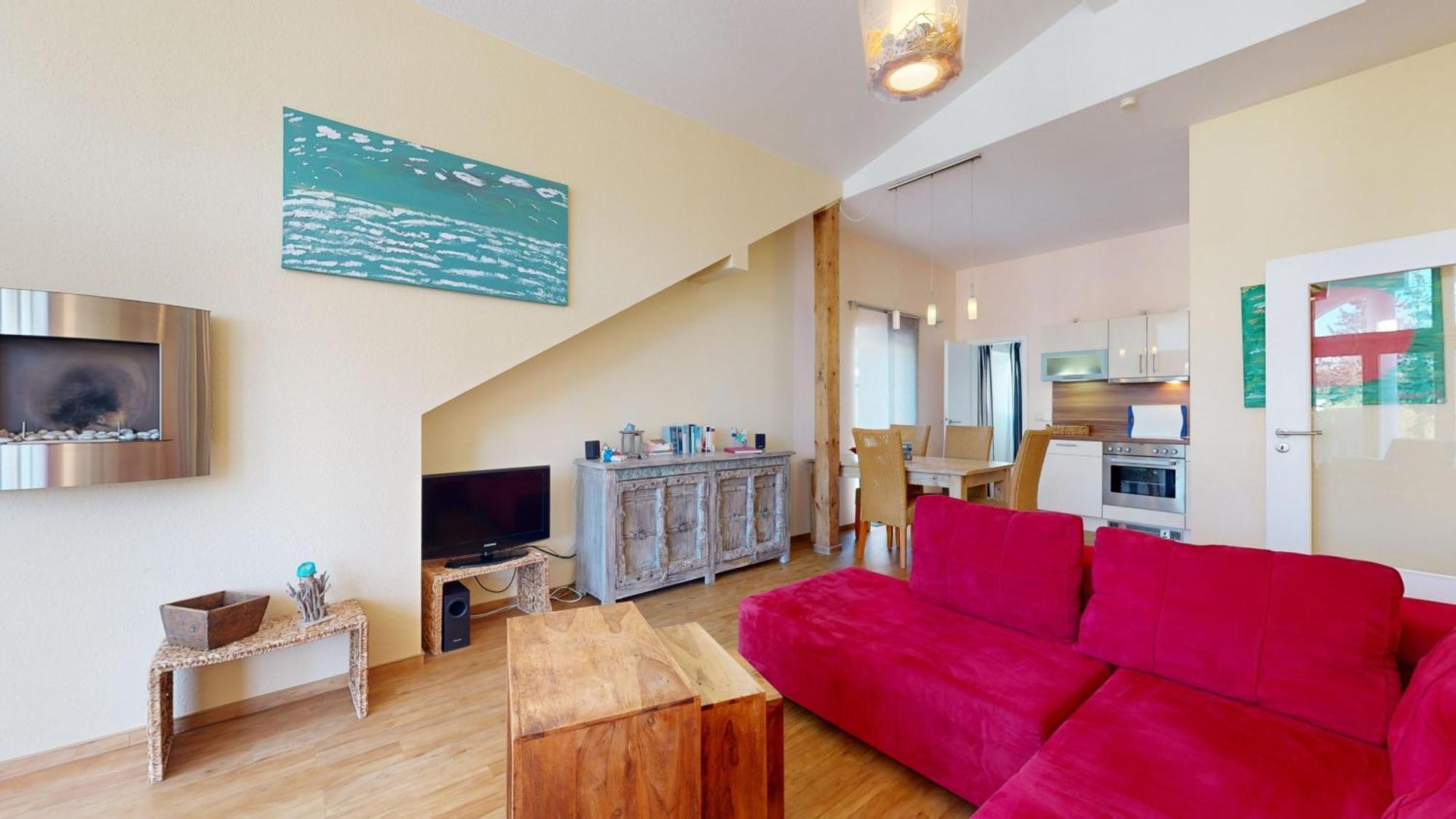 Strandnahe Fewo Mit 2 Schlafzimmern Und Balkon, Villa Strandidyll, Binz Dış mekan fotoğraf